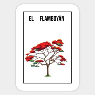 El Flamboyan Sticker